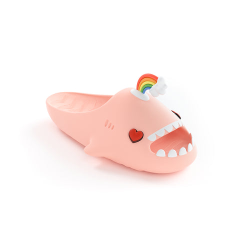 Pinne Arcobaleno e Occhi a Cuore Rossi per Sharkicks Pro